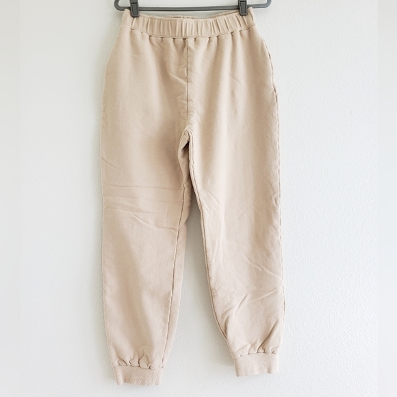 Revolve LPA Devin Sweatpants in Biege Color size XL - Picture 2 of 11